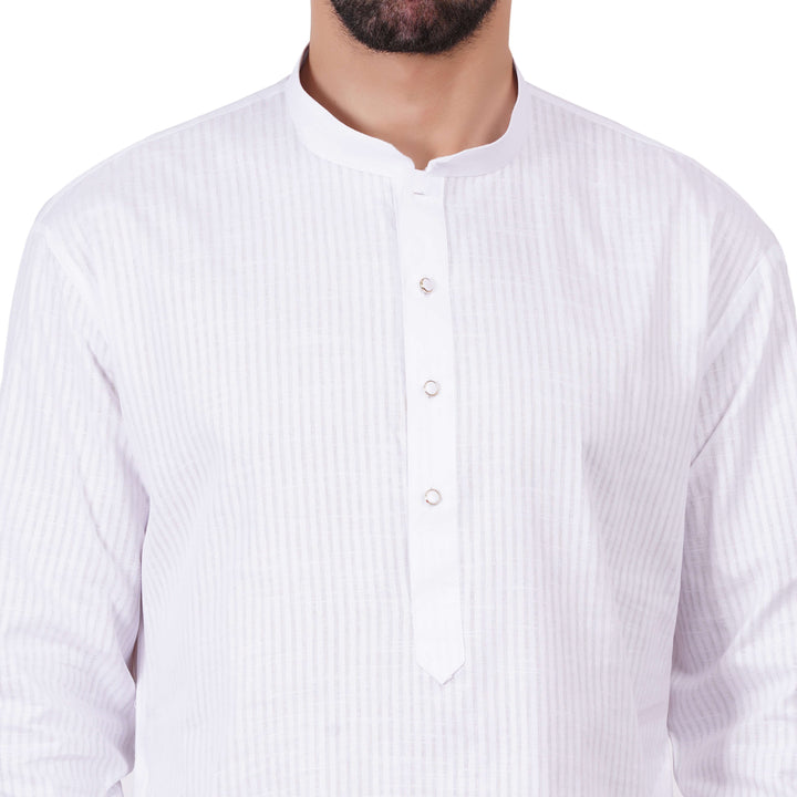 Men’s White Kurta