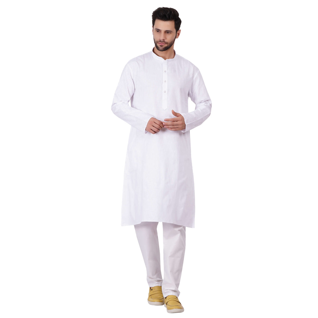 Men’s White Kurta