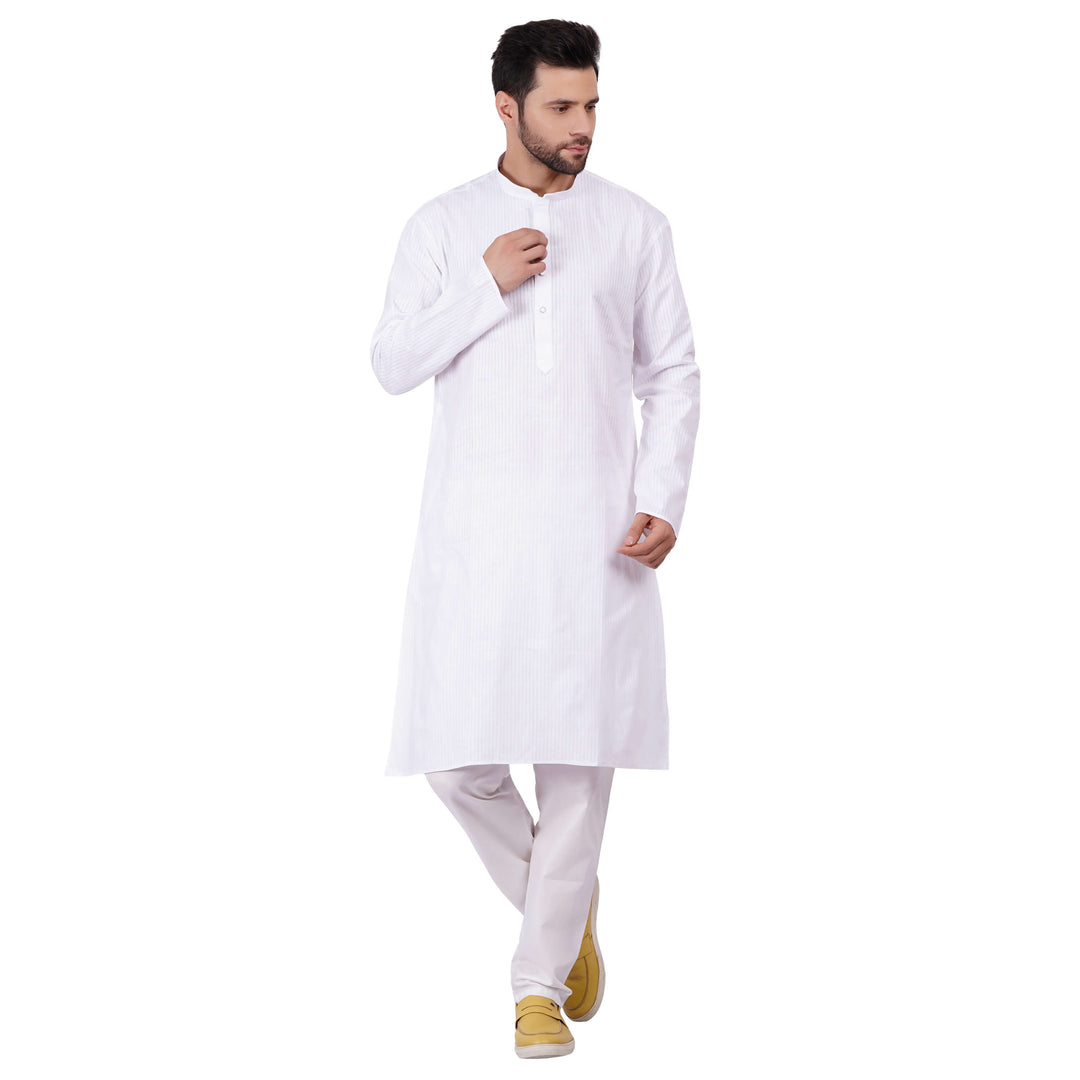 Men’s White Kurta