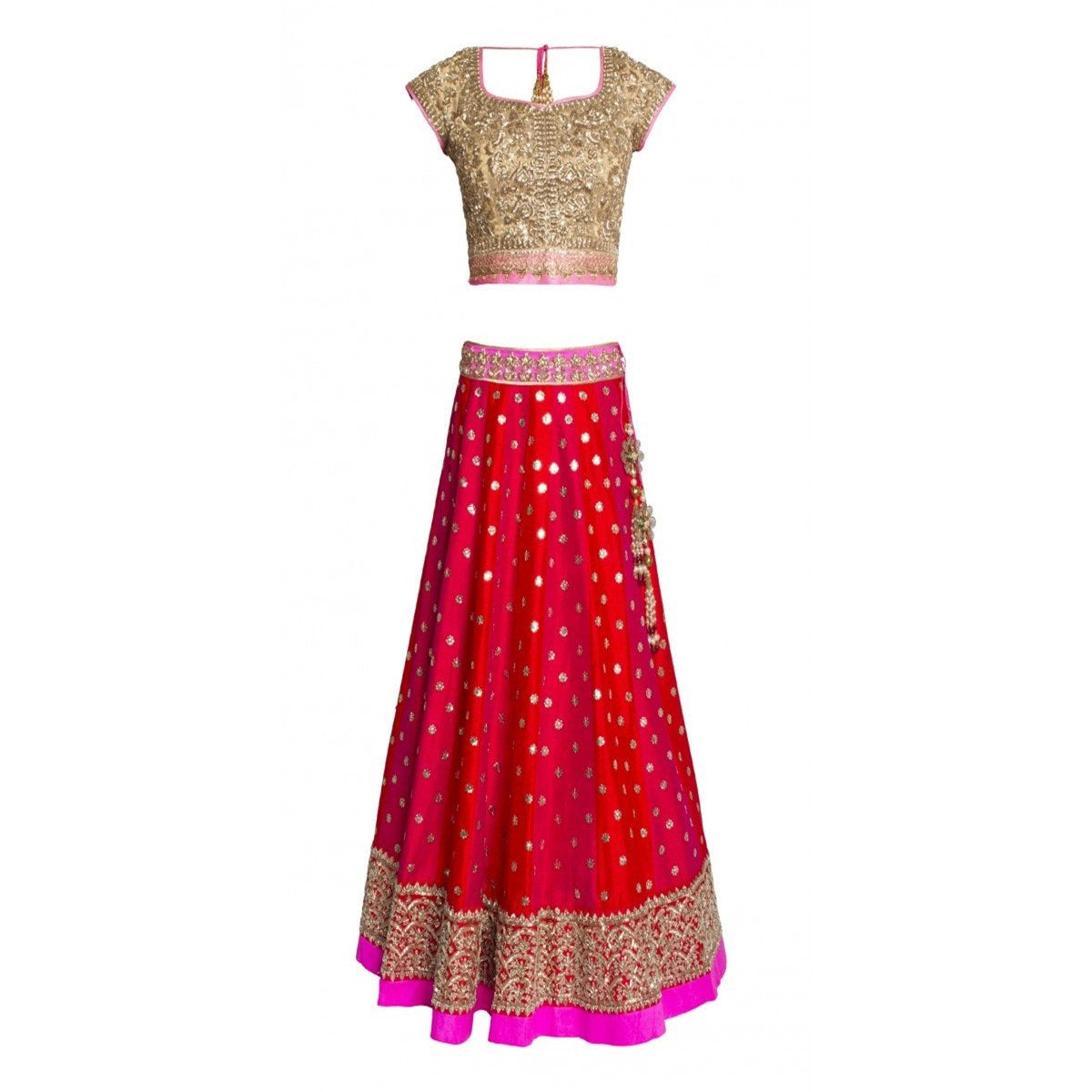 Buy shiv fashion women's bollywood stylish blon silk fabric lehenga choli  at Amazon.in