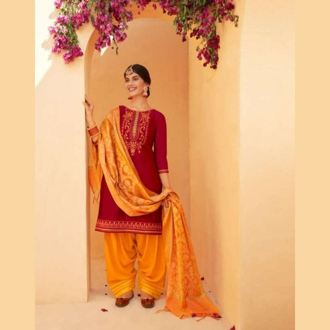 Peach Chiffon Suit | Buy Pakistani Indian Dresses | 786Shop.com | Pakistani dresses  online, Party wear dresses, Designer party wear dresses